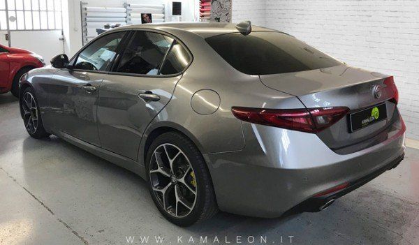 Oscuramento Vetri - KAMALEON OSCURAMENTO VETRI AUTO PARMA ALFA GIULIA 600x351