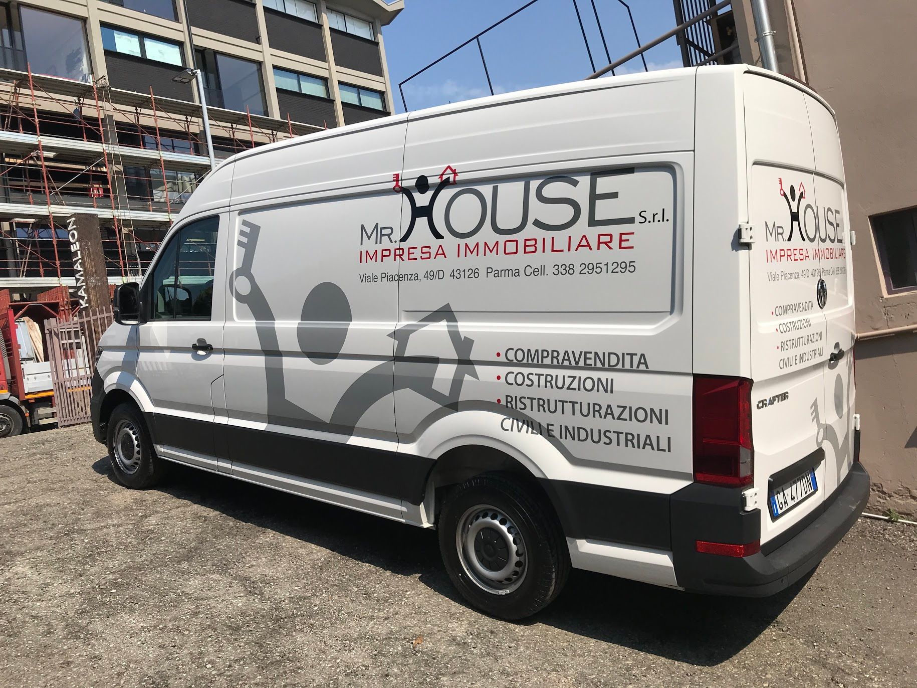 Automezzi personalizzati per attività locale